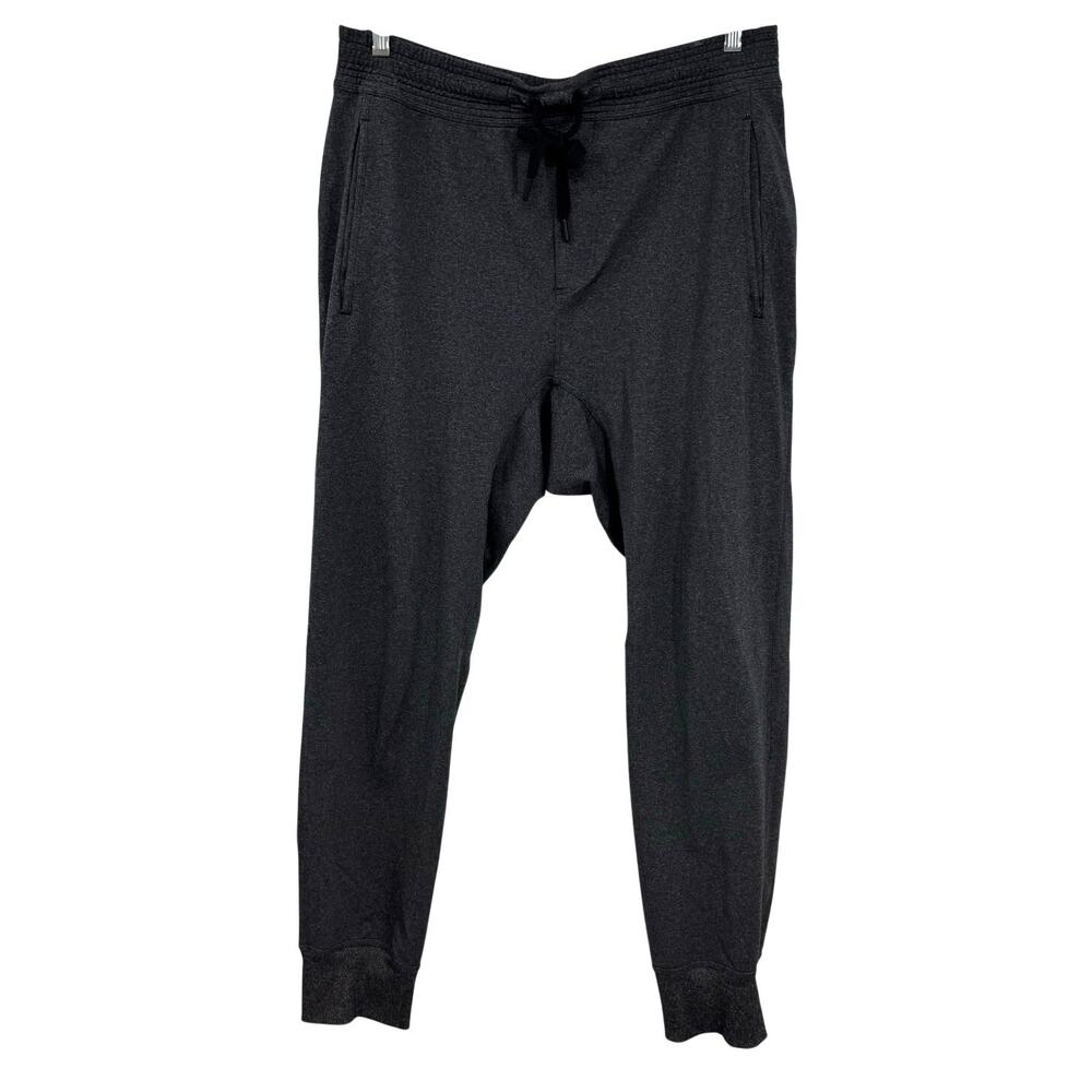 Lululemon Men's Joggers Pants Size XL Charcoal Gray Drawstring Athleisure